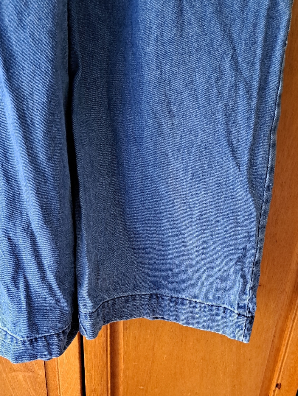 Forever 21 Blue Denim Overalls Womens Size Small - Picture 6 of 6